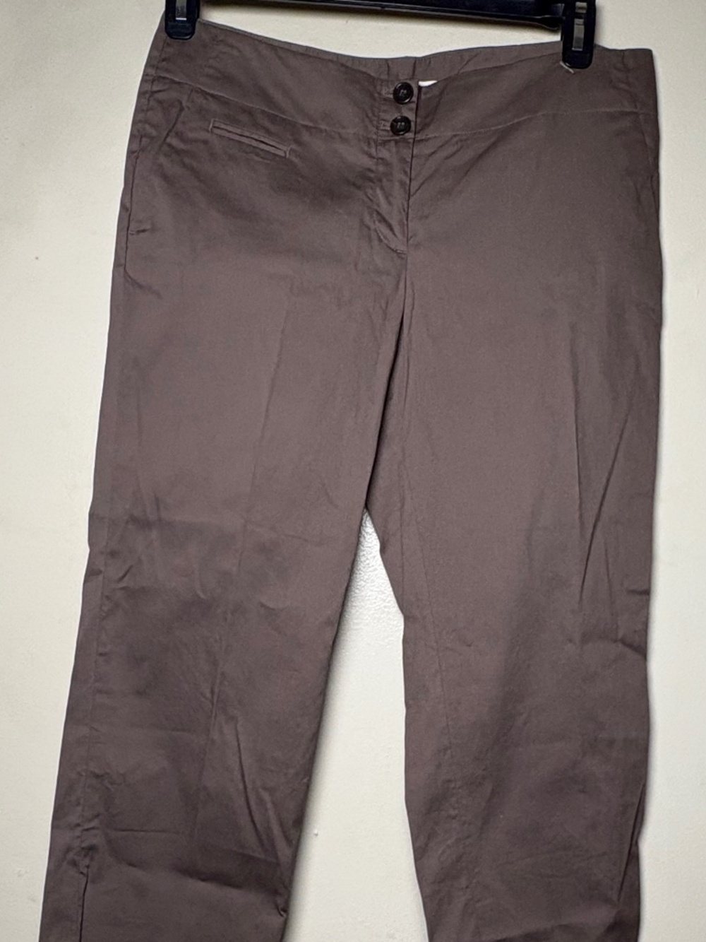 LOFT Cropped Pants Brown Size 6